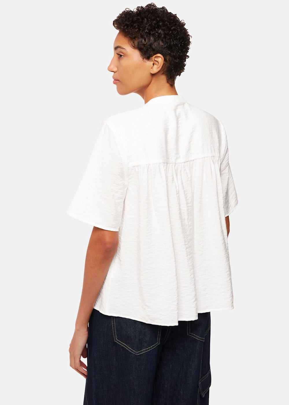 Plisse Sleeveless Top | Whistles UK |