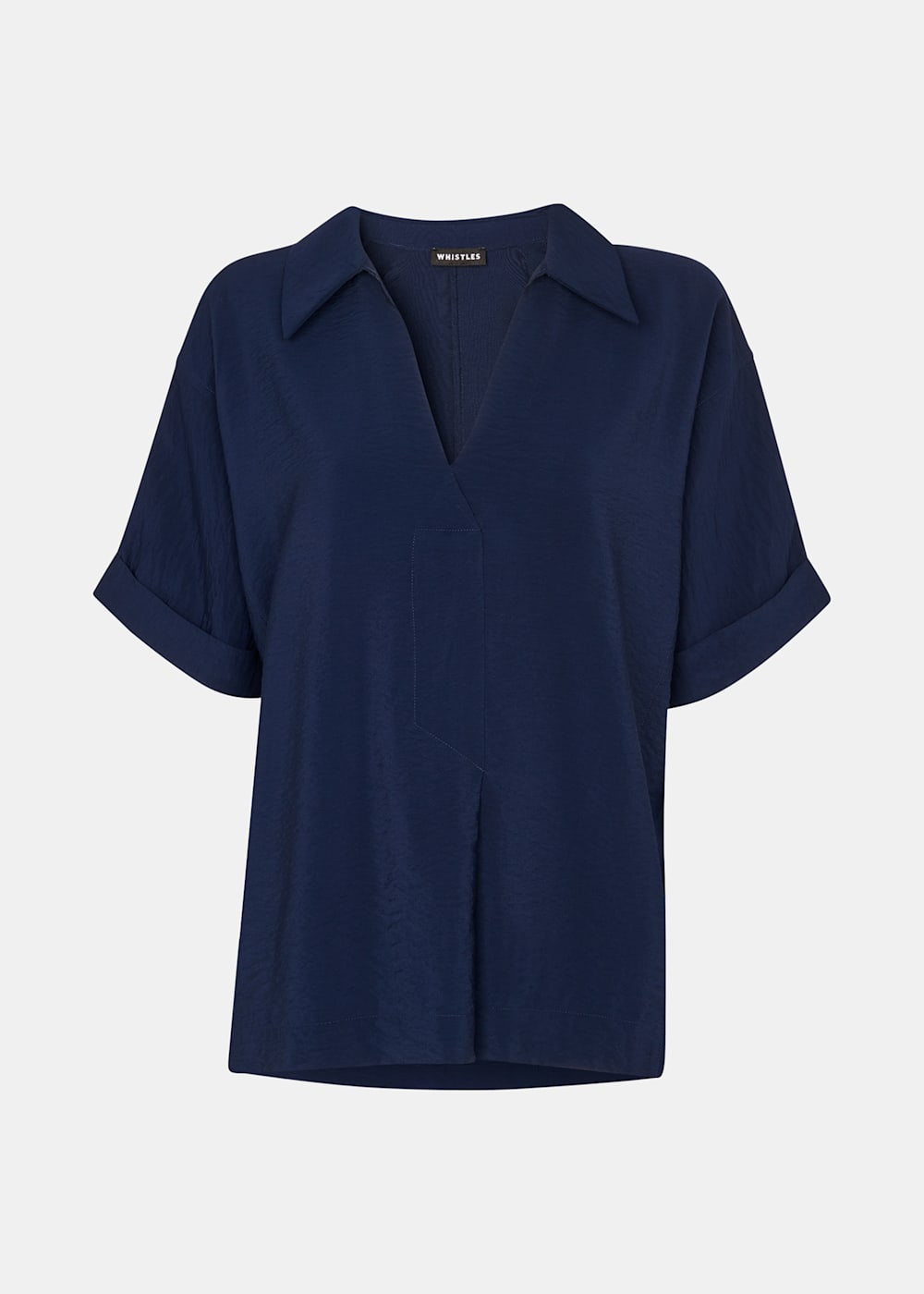 Whistles White Sasha Relaxed Shirt Whistles White Sasha Relaxed Shirt