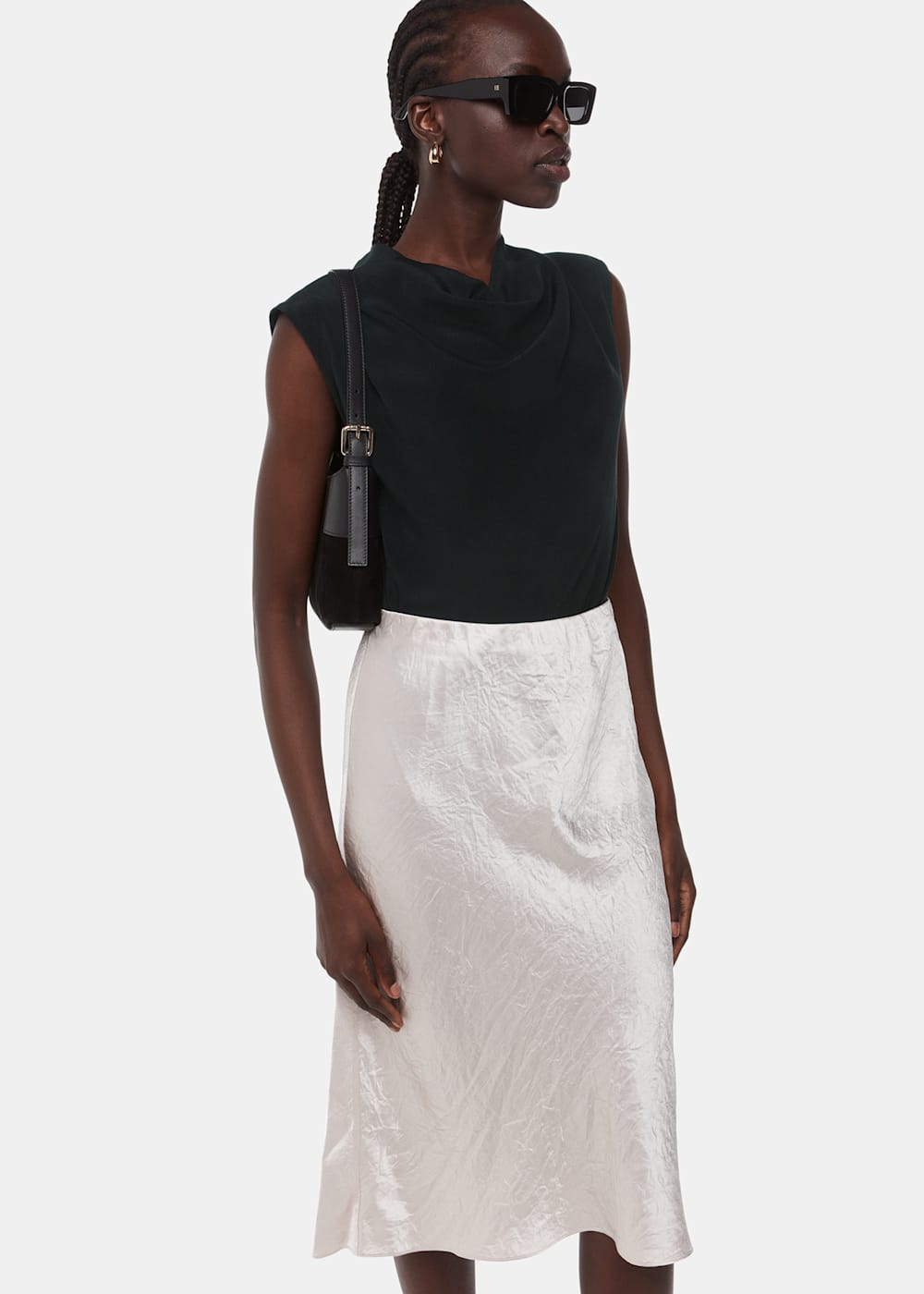 Whistles Crinkle Sleeveless Tank Whistles Crinkle Sleeveless Tank