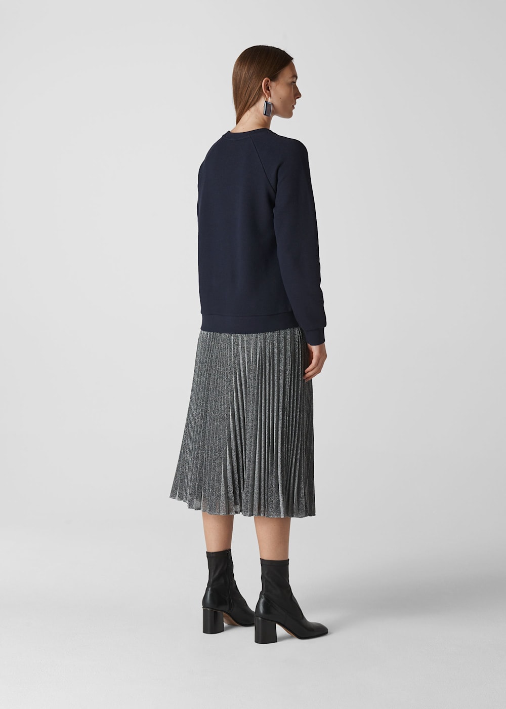 Navy Bonjour New York Sweat WHISTLES Whistles UK