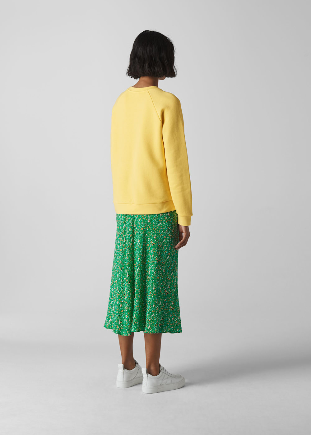 Whistles yellow saturday sweatshirt deals