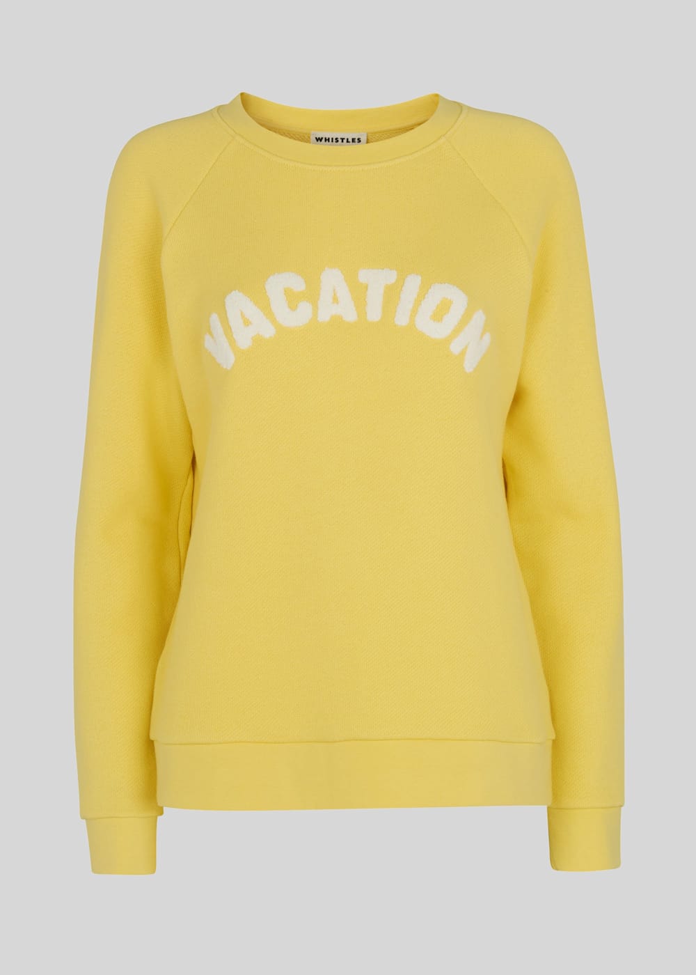 Whistles yellow saturday sweatshirt online