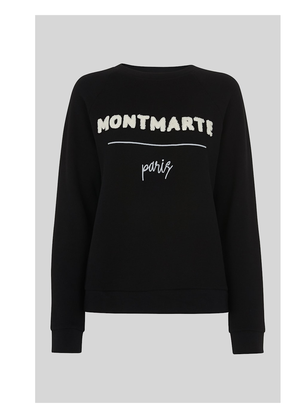 Black Montmartre Sweatshirt