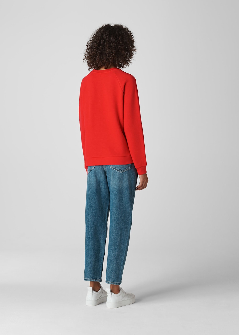 Red love sweatshirt sales