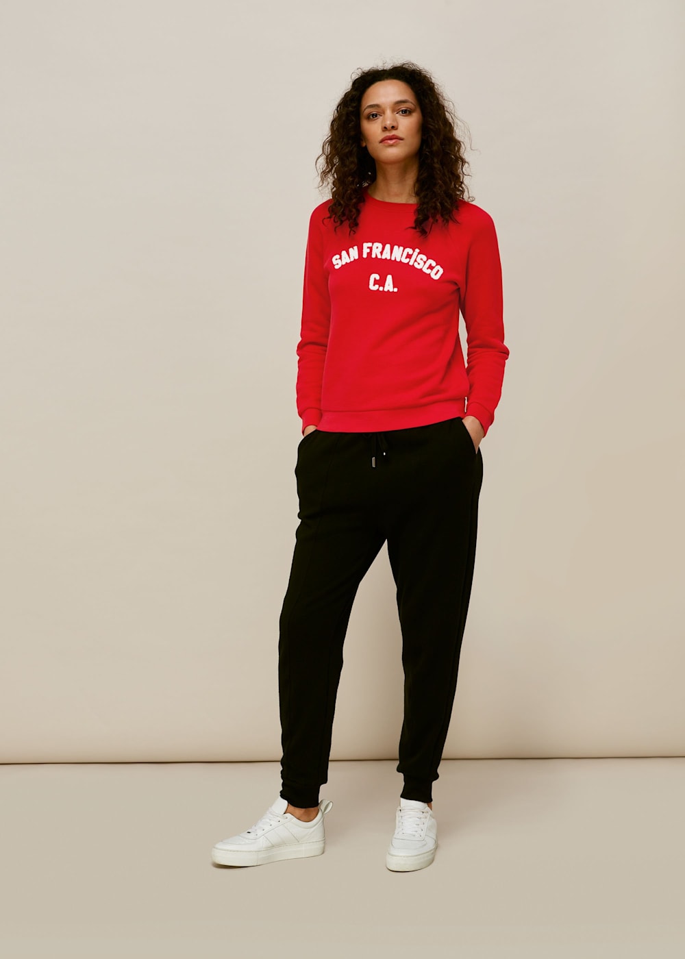 Whistles red sweatshirt 2025