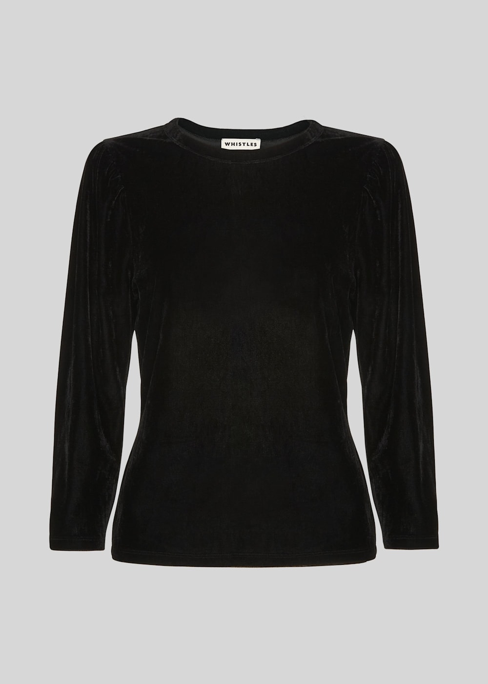 Puff Sleeve Velvet Top