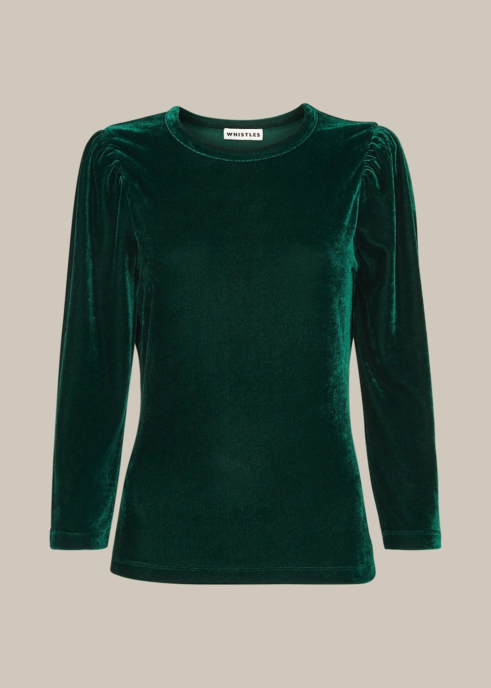 Green velvet t shirt cheap
