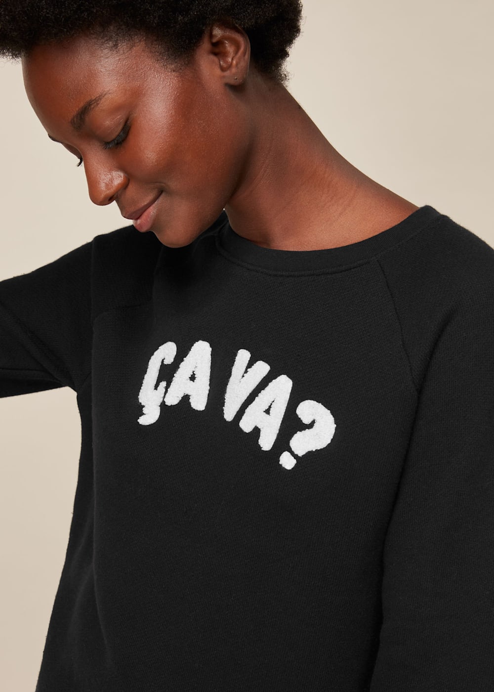 Whistles ca va sweatshirt outlet