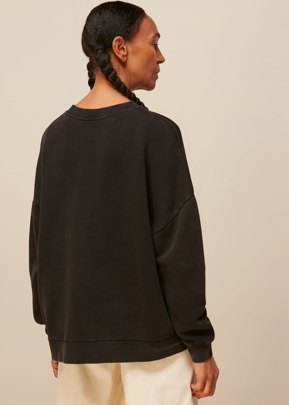 Whistles black sweatshirt sale