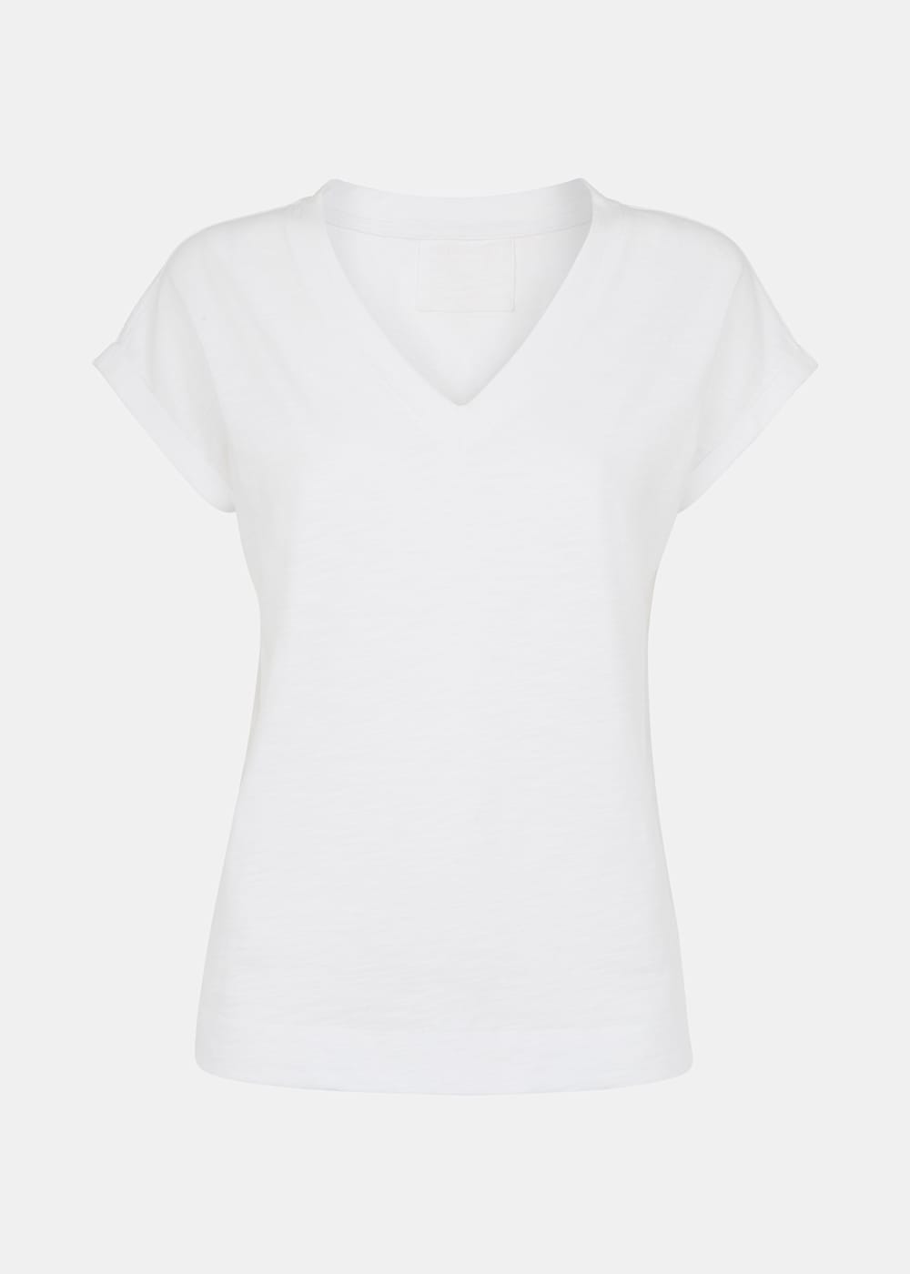 Cap sleeve v neck t shirt 2025