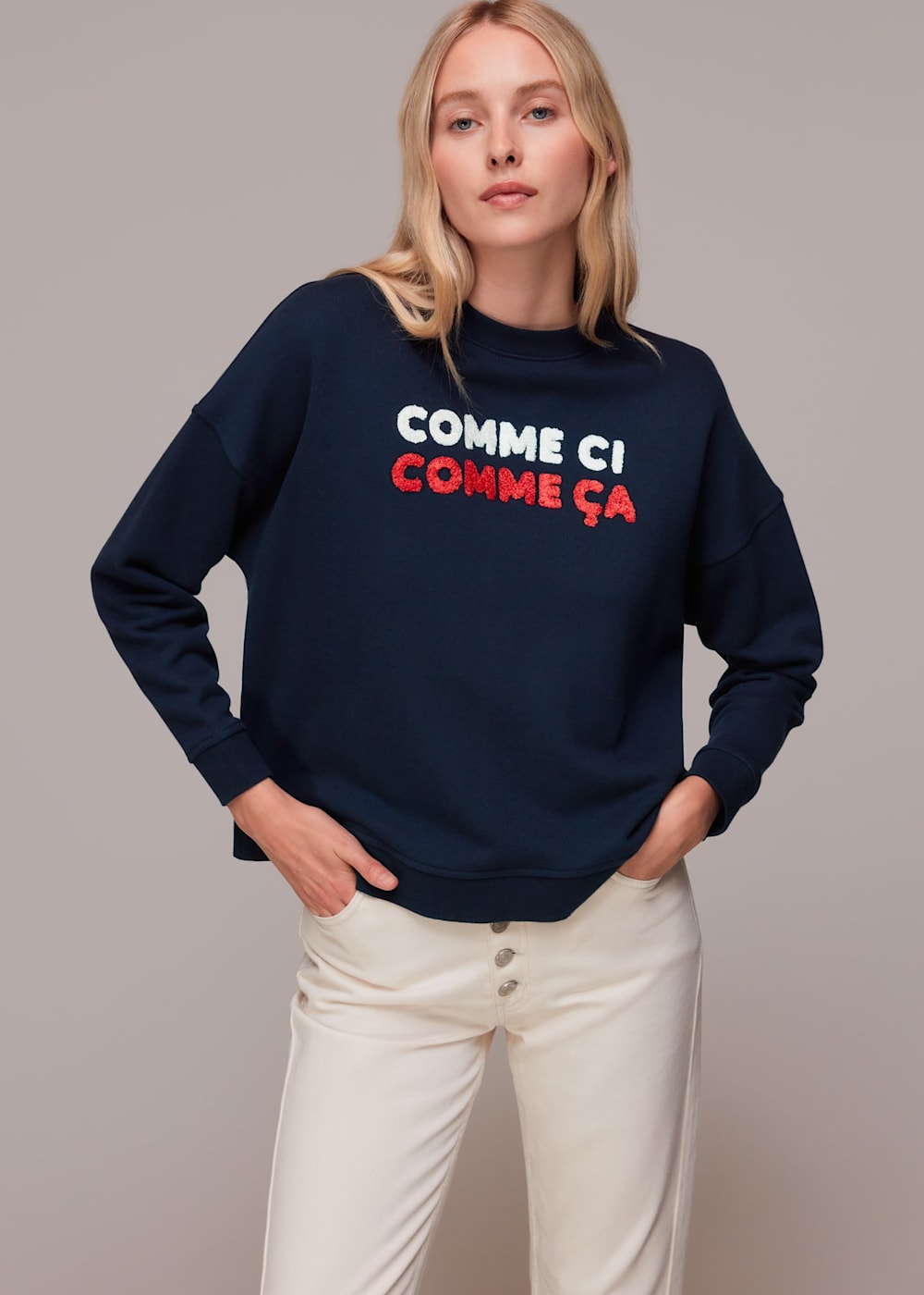 Comme ci comme ca sweatshirt new arrivals