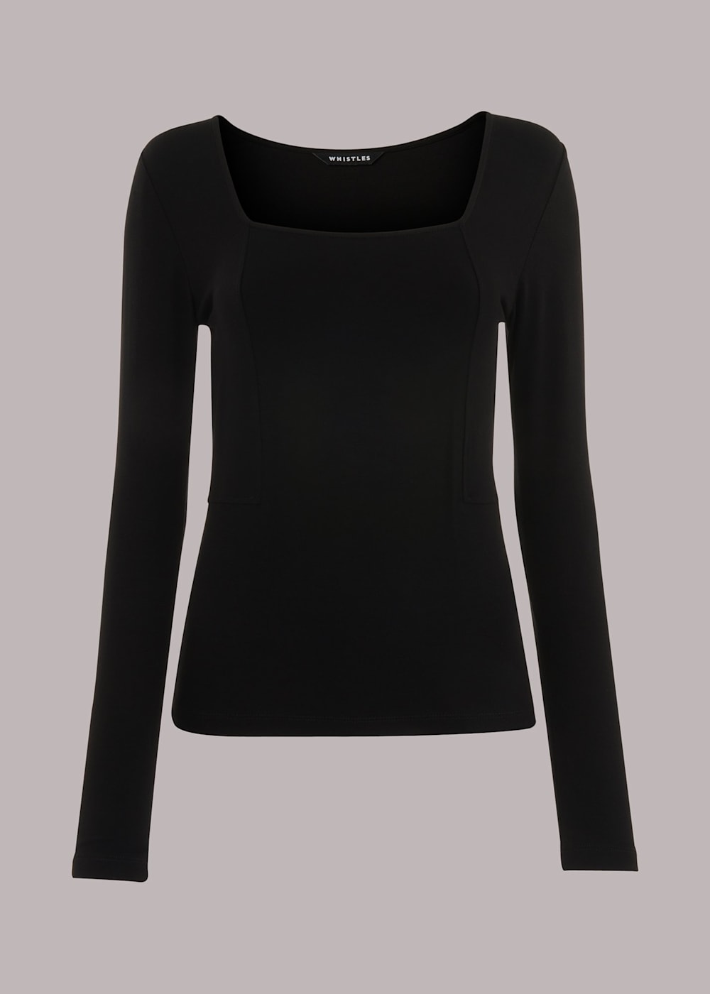お中元 お歳暮 お年賀 夏 冬 年末年始のご挨拶 ギフト 通販な | Top Sleeve Long Neck Square Black WHISTLES | US Whistles | トップス