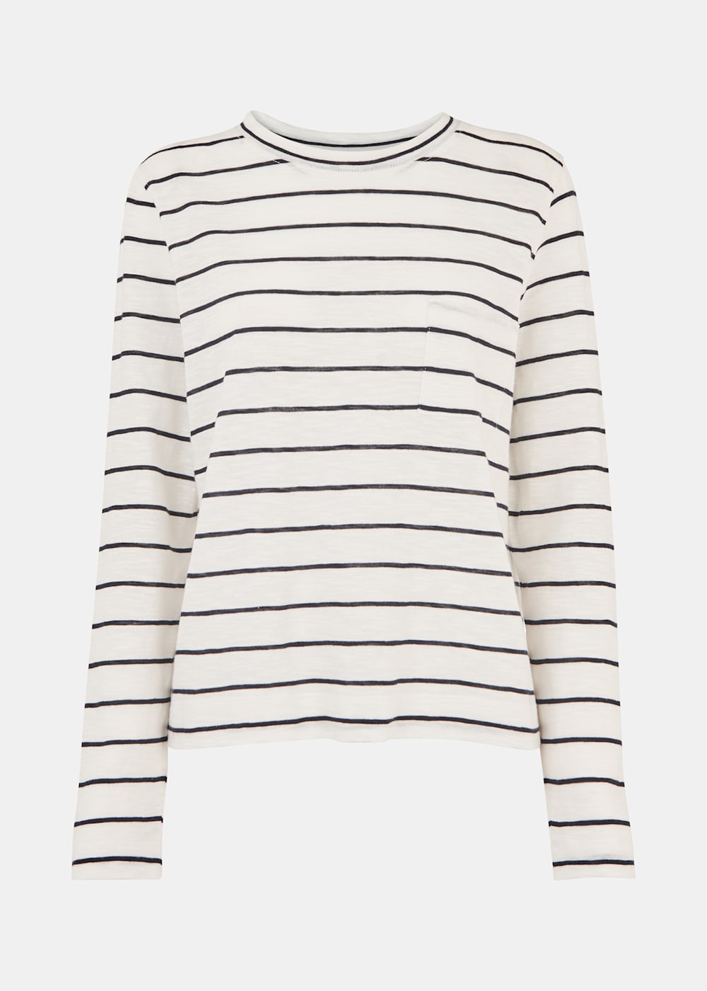 Instit side stripe crew neck hot sale