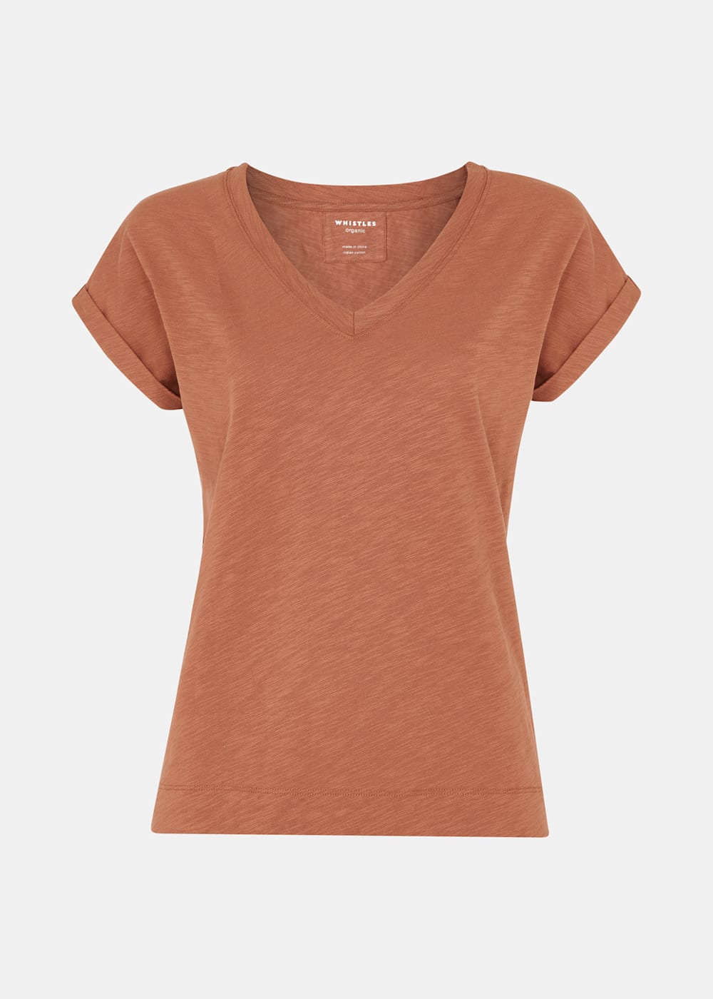 Cap sleeve v neck t shirt 2025