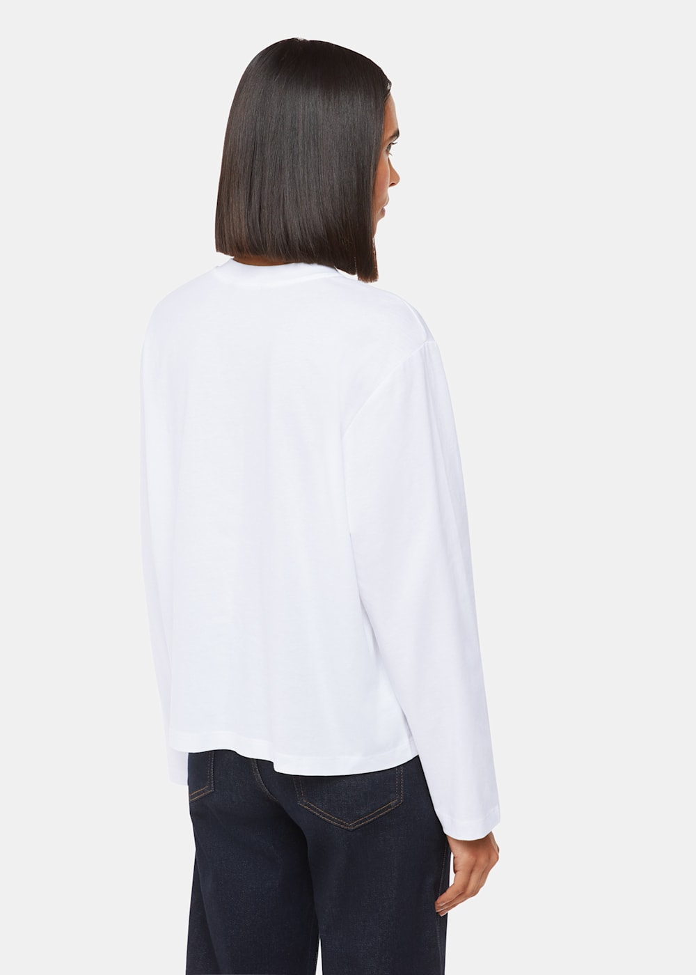 Whistles Relaxed Long Sleeve Tee Whistles Relaxed Long Sleeve Tee