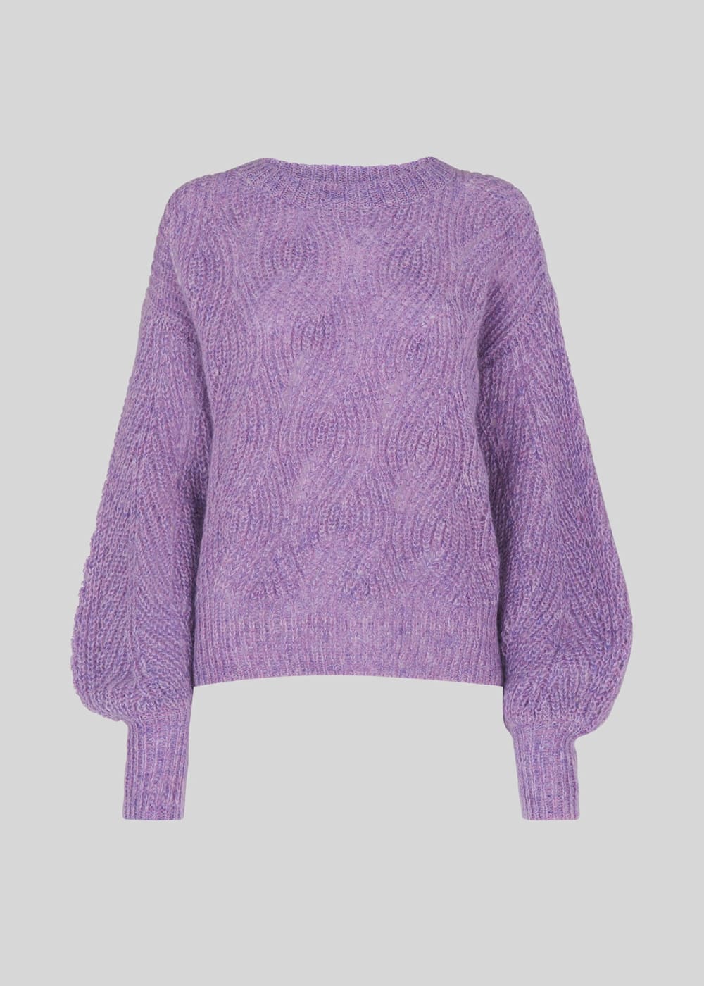 Lilac Sophia Mohair Sweater | WHISTLES | Whistles US | Lilac Sophia Mohair Sweater | WHISTLES | Whistles US |