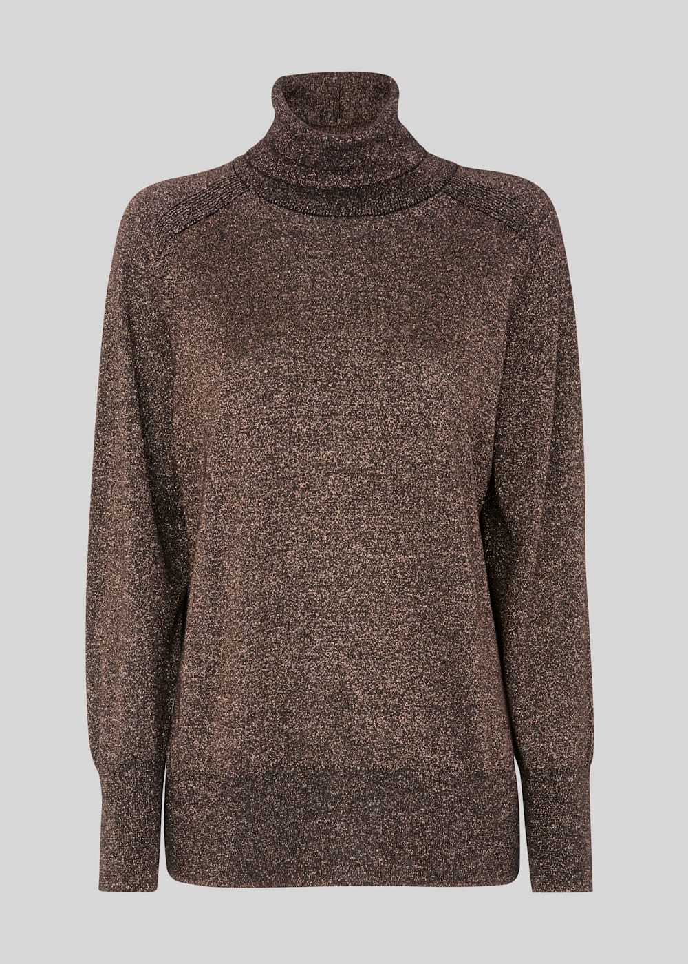 Silver polo neck online