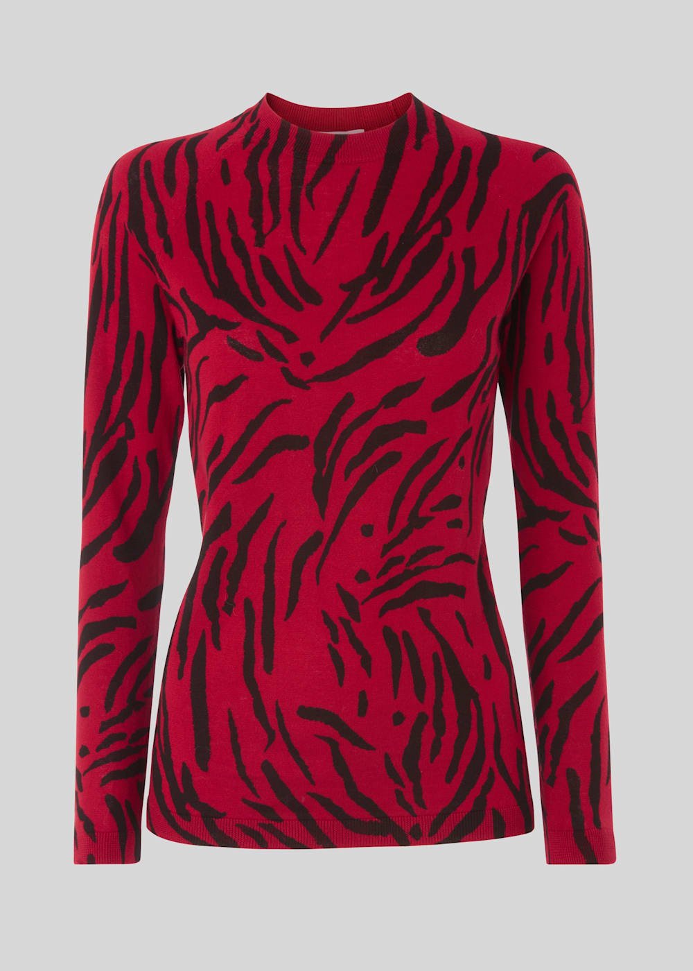 Whistles animal print jumper online