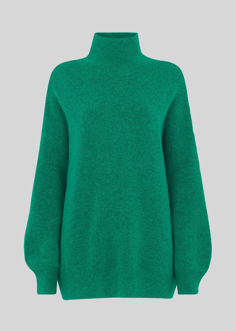 Oversized funnel neck jumper sales