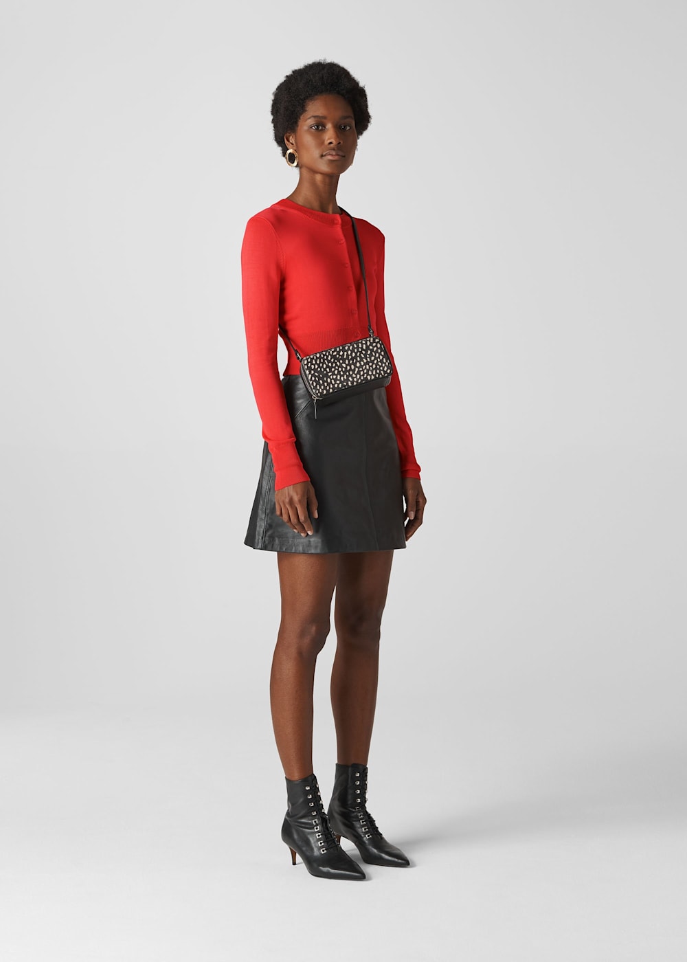 Red Crop Cardigan | WHISTLES | Whistles US | Red Crop Cardigan | WHISTLES | Whistles US |