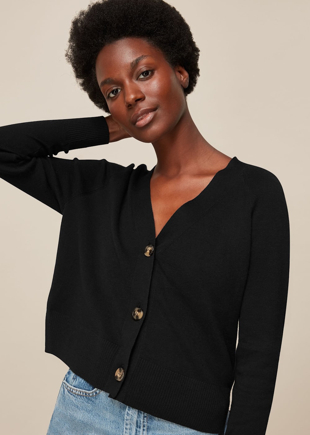 Front button cardigan store