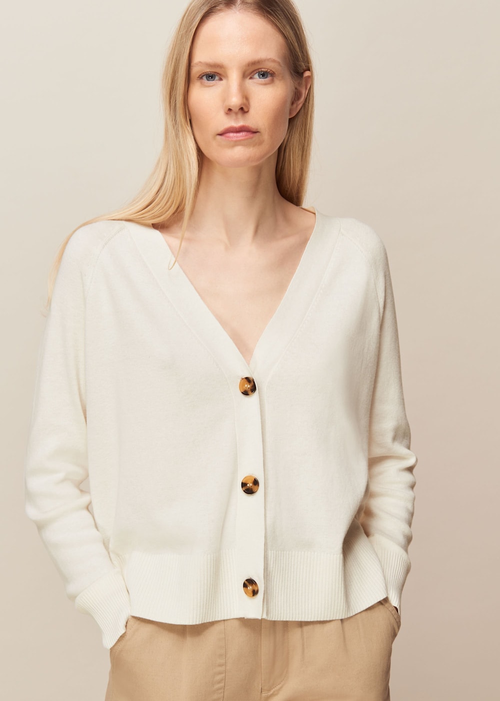 Button front cardigan cheap