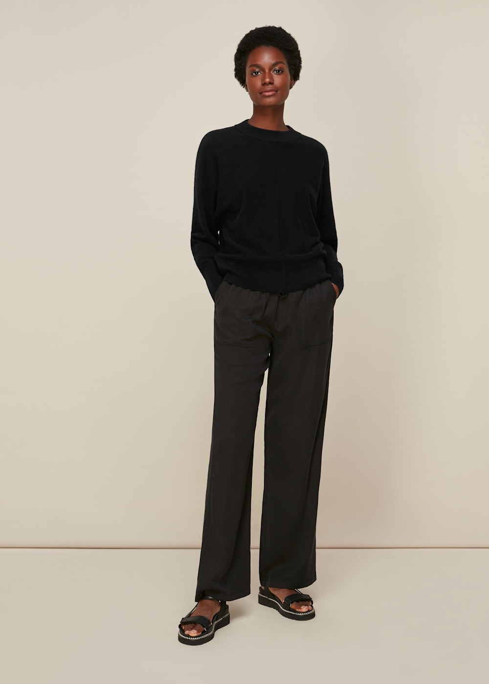 Whistles dolman cashmere dress deals
