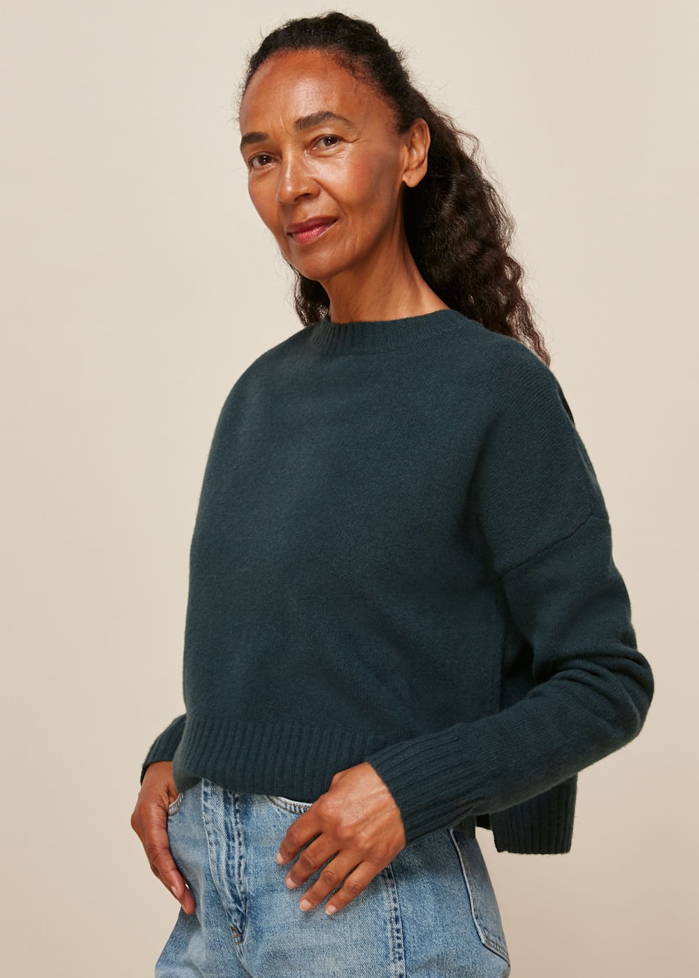 Green merino cardigan hot sale