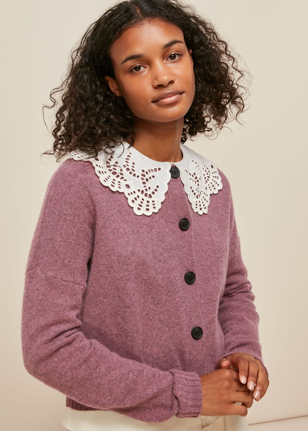 Cardigan reversible discount