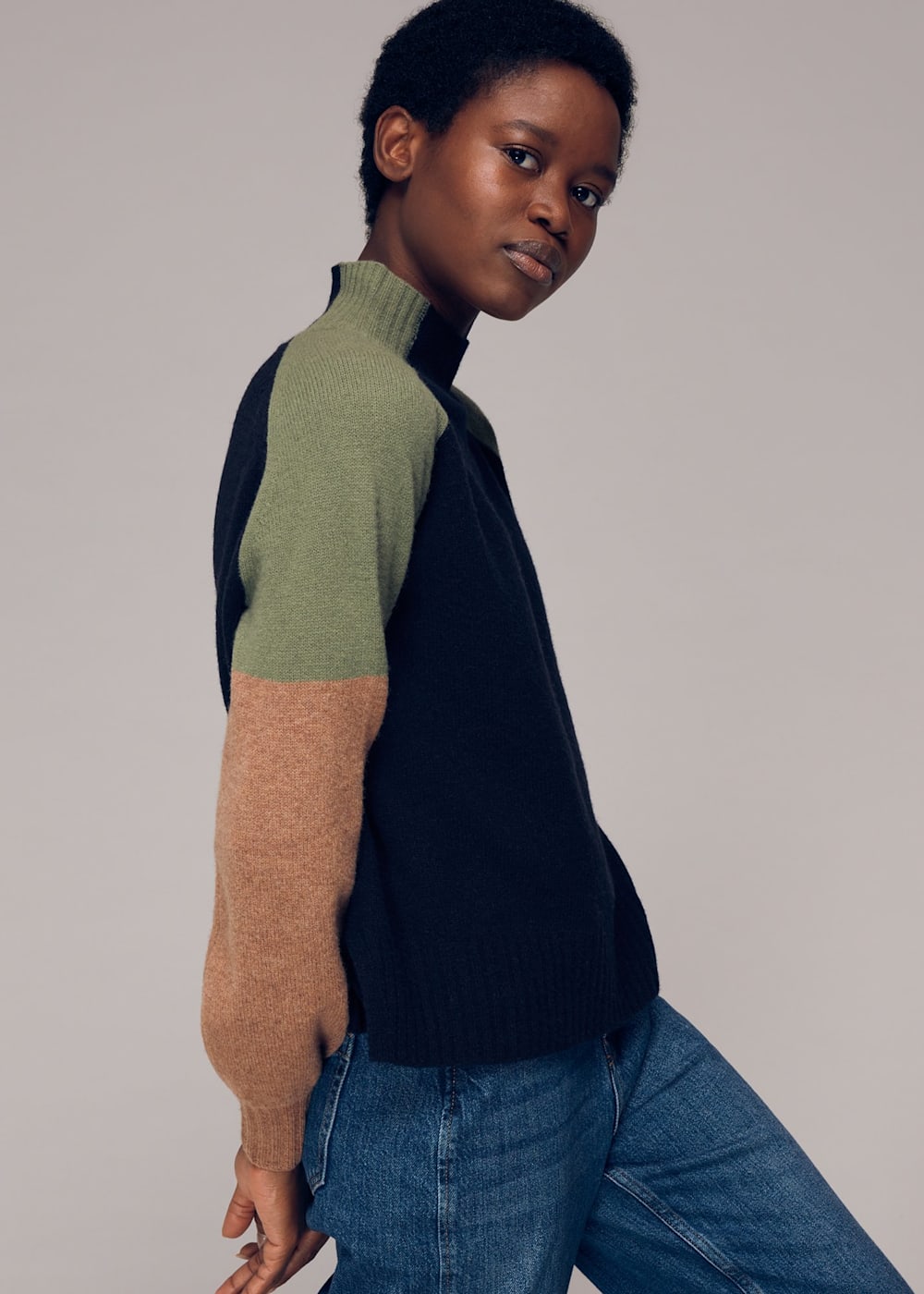 Coloured jumper cheap