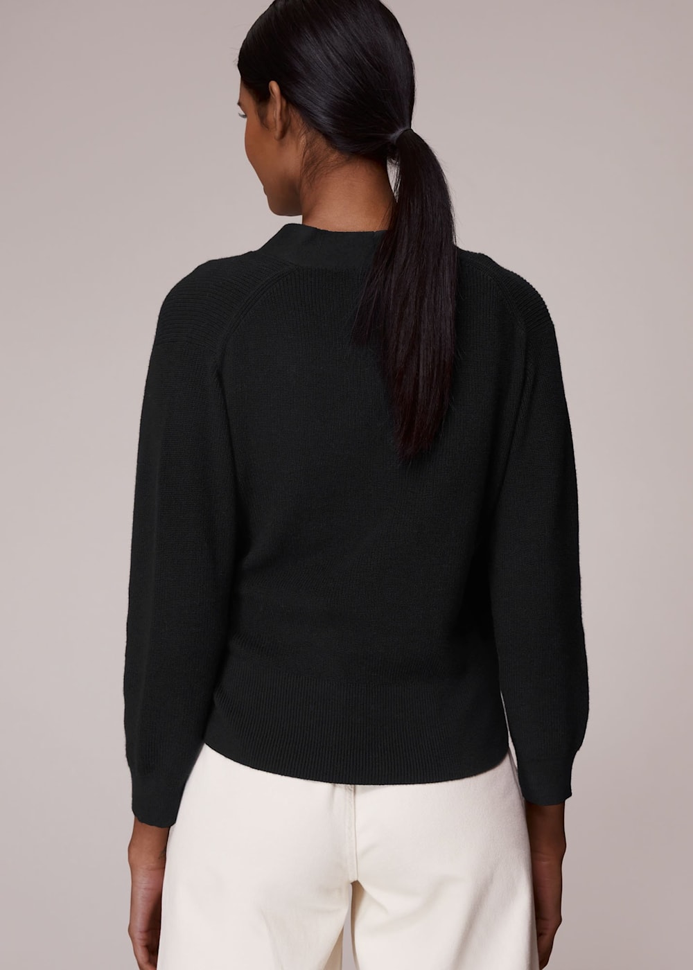 Black Wrap Ballet Cardigan WHISTLES Whistles UK