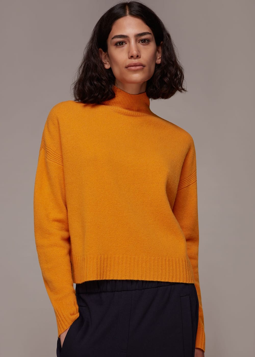 Whistles funnel neck jumper shop