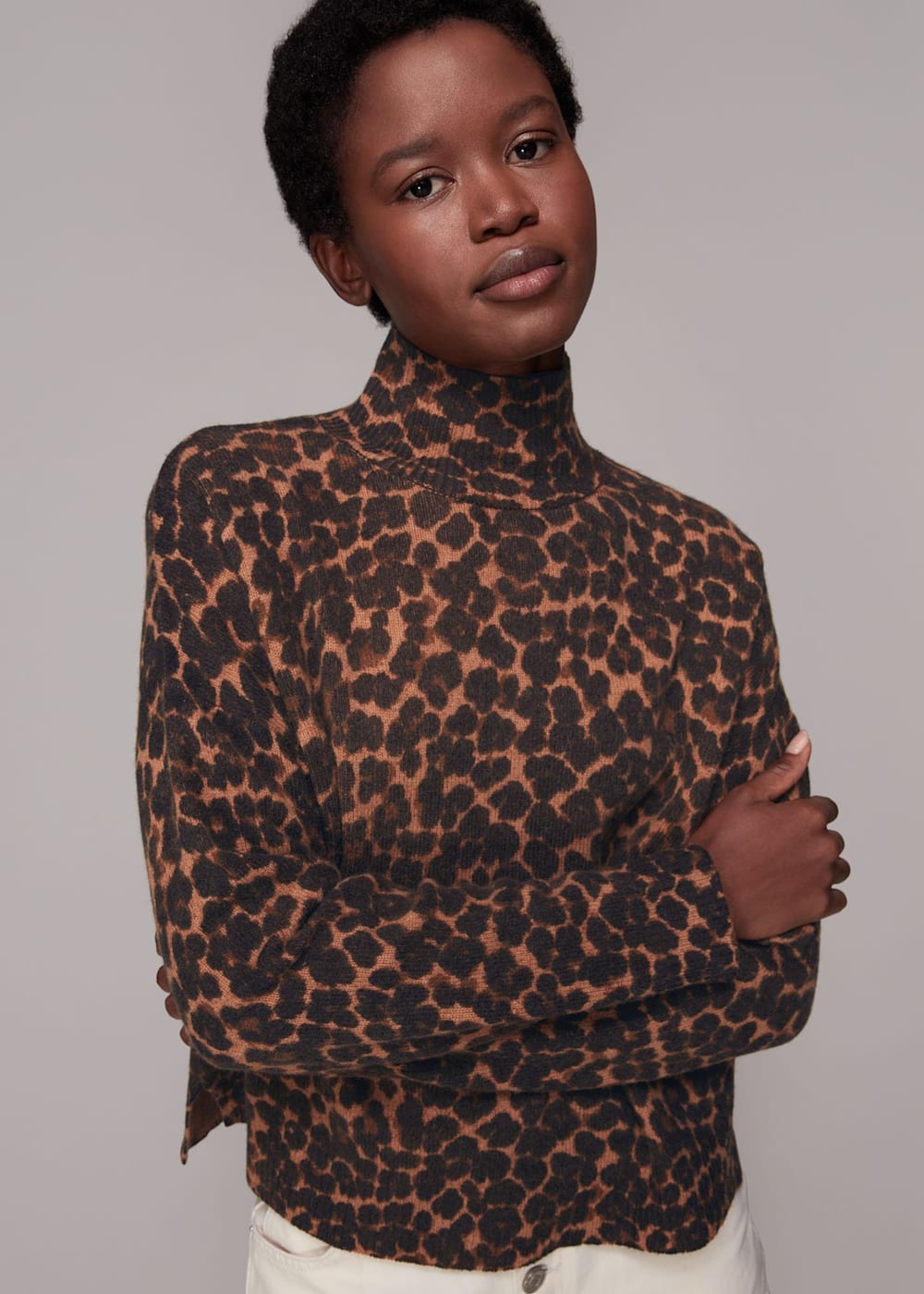 Animal print knitwear new arrivals