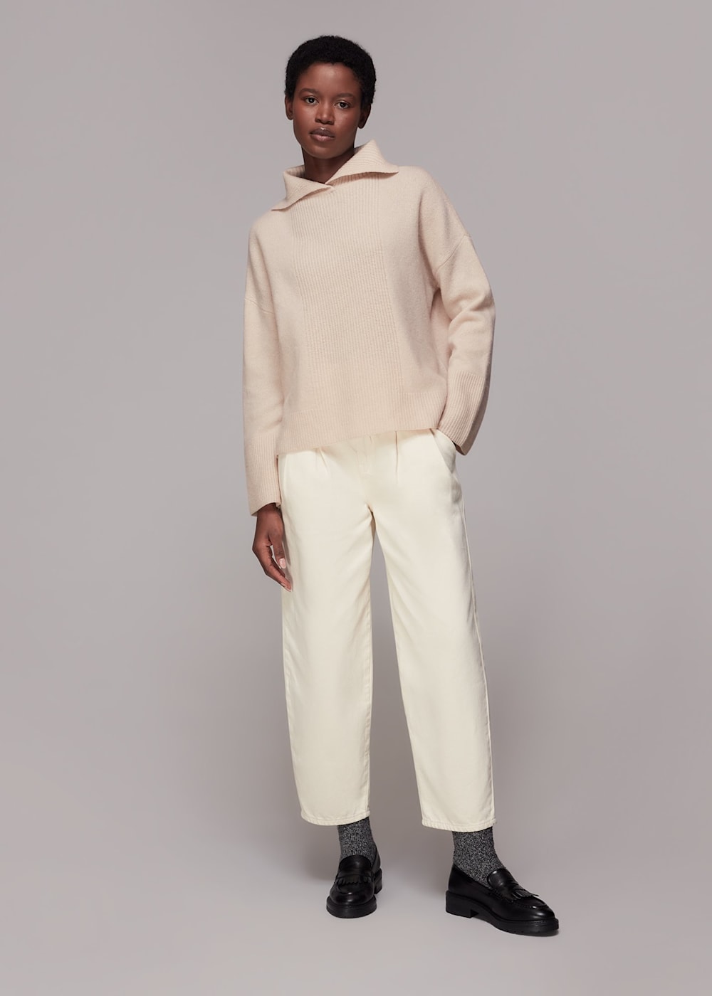 Whistles cream jumper deals