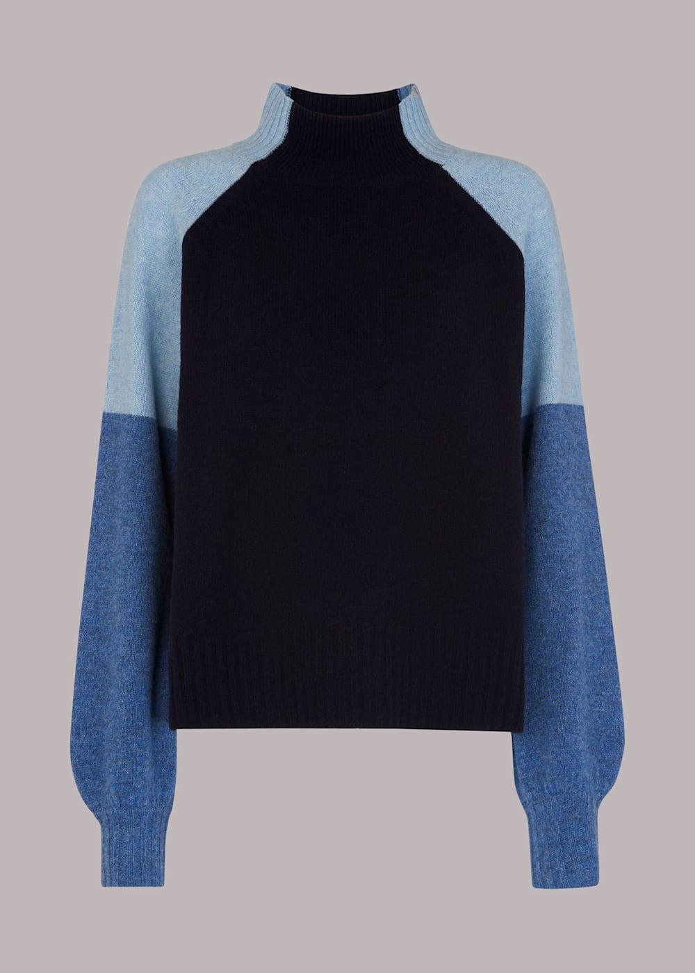 Colour block knitwear best sale