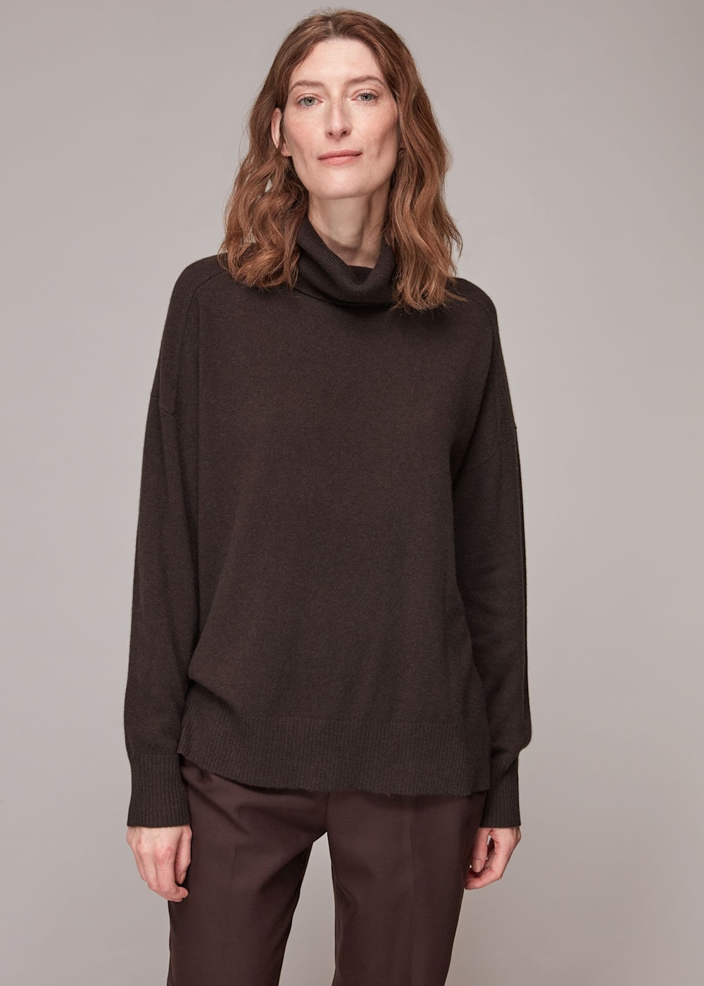 Whistles cashmere roll neck jumper shop