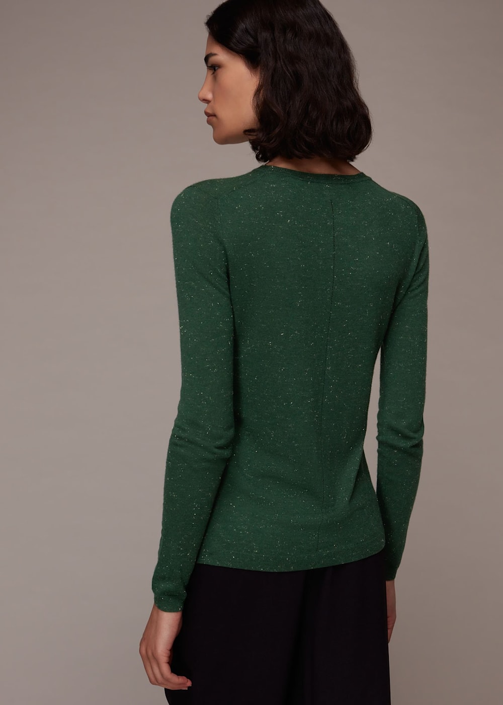 Green sparkle sweater clearance