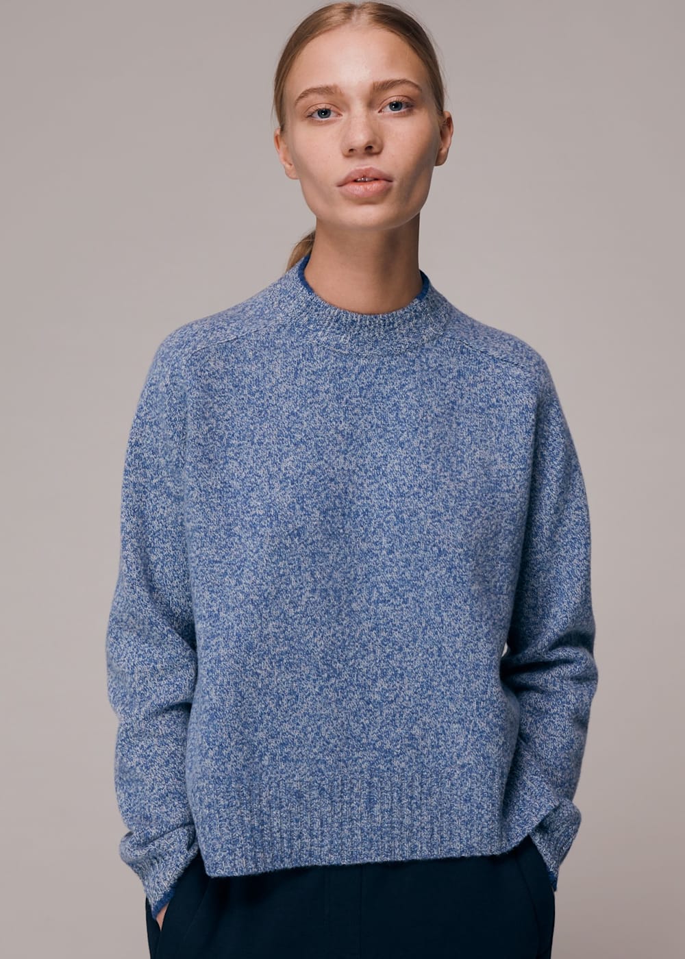 Whistles funnel neck jumper sales