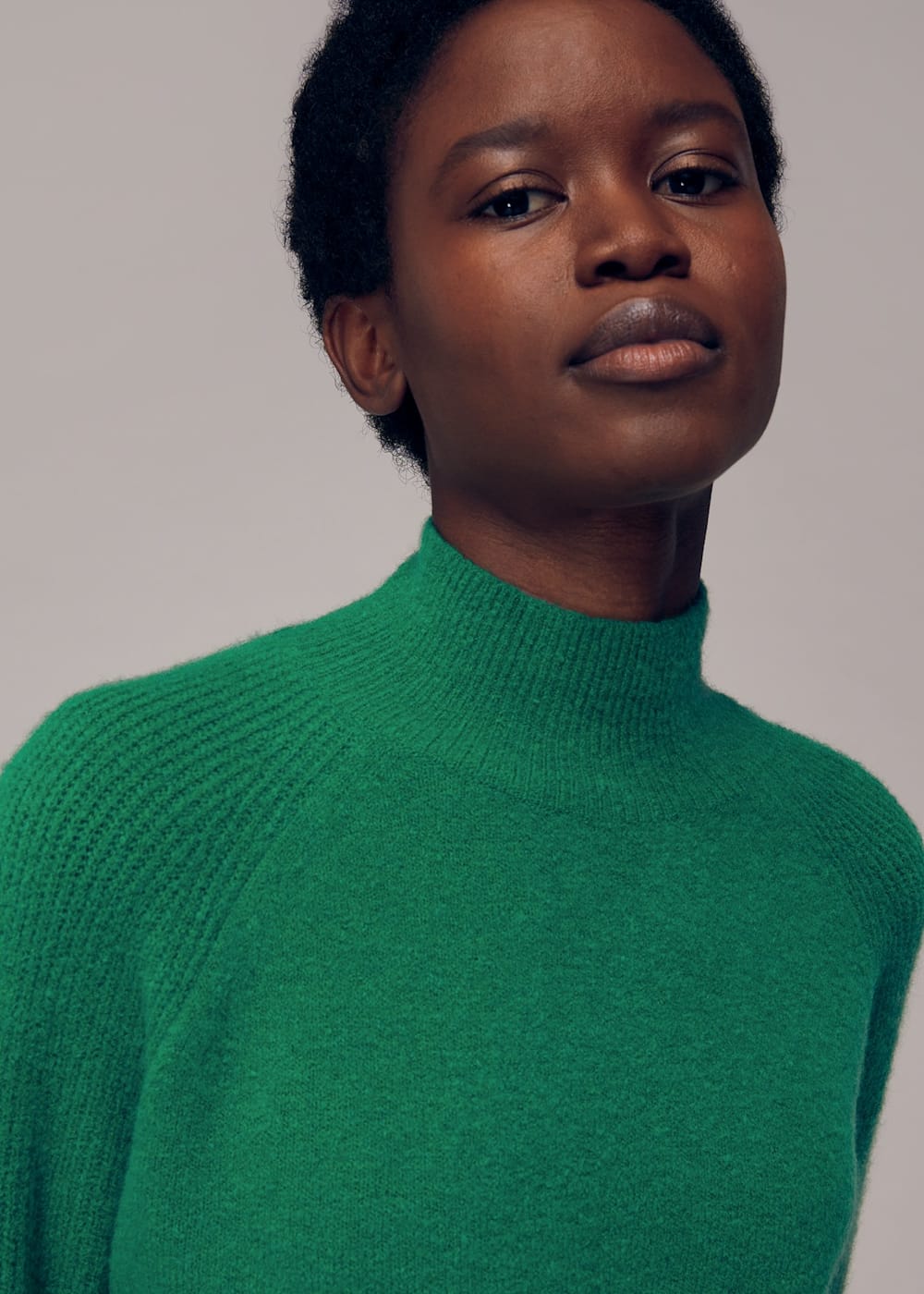 Whistles green jumper outlet