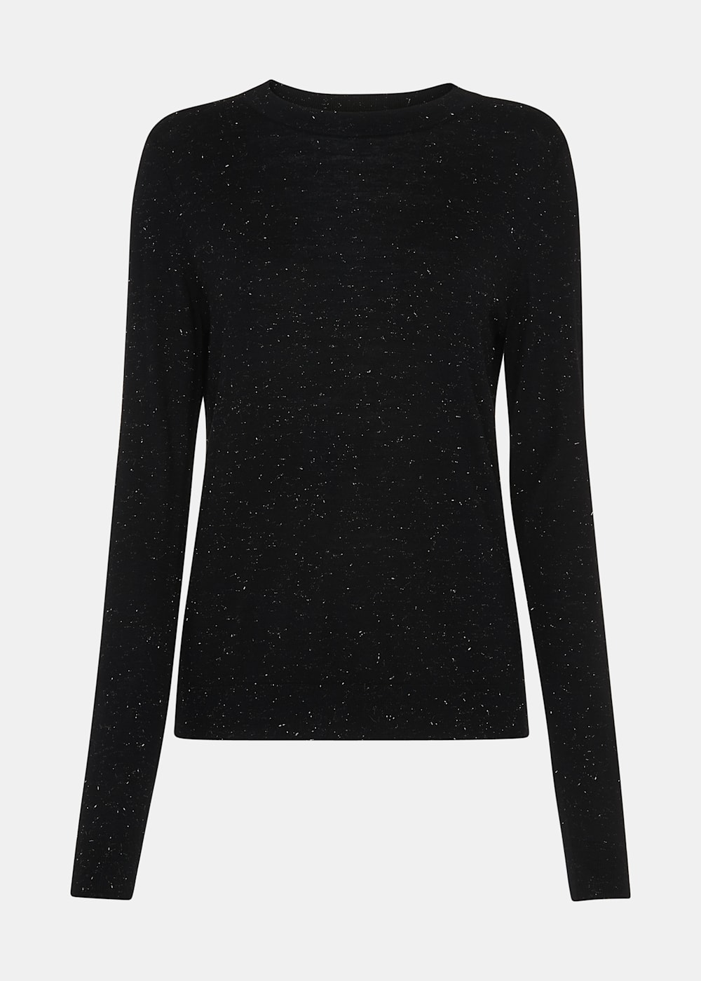 Whistles Annie Sparkle Crew Neck Dark Green Whistles Annie Sparkle Crew Neck Dark Green