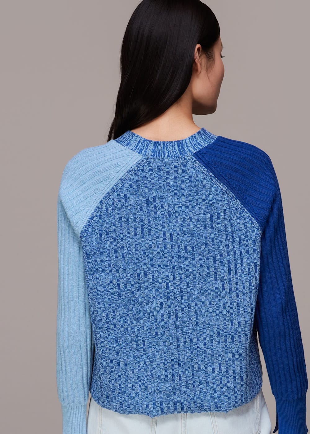 Sweater blue colour hot sale