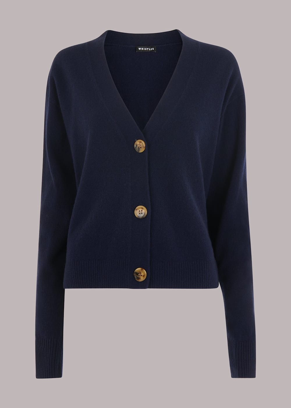 Long navy cashmere cardigan clearance