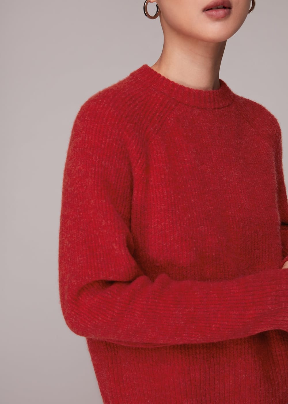 Whistles red jumper on sale