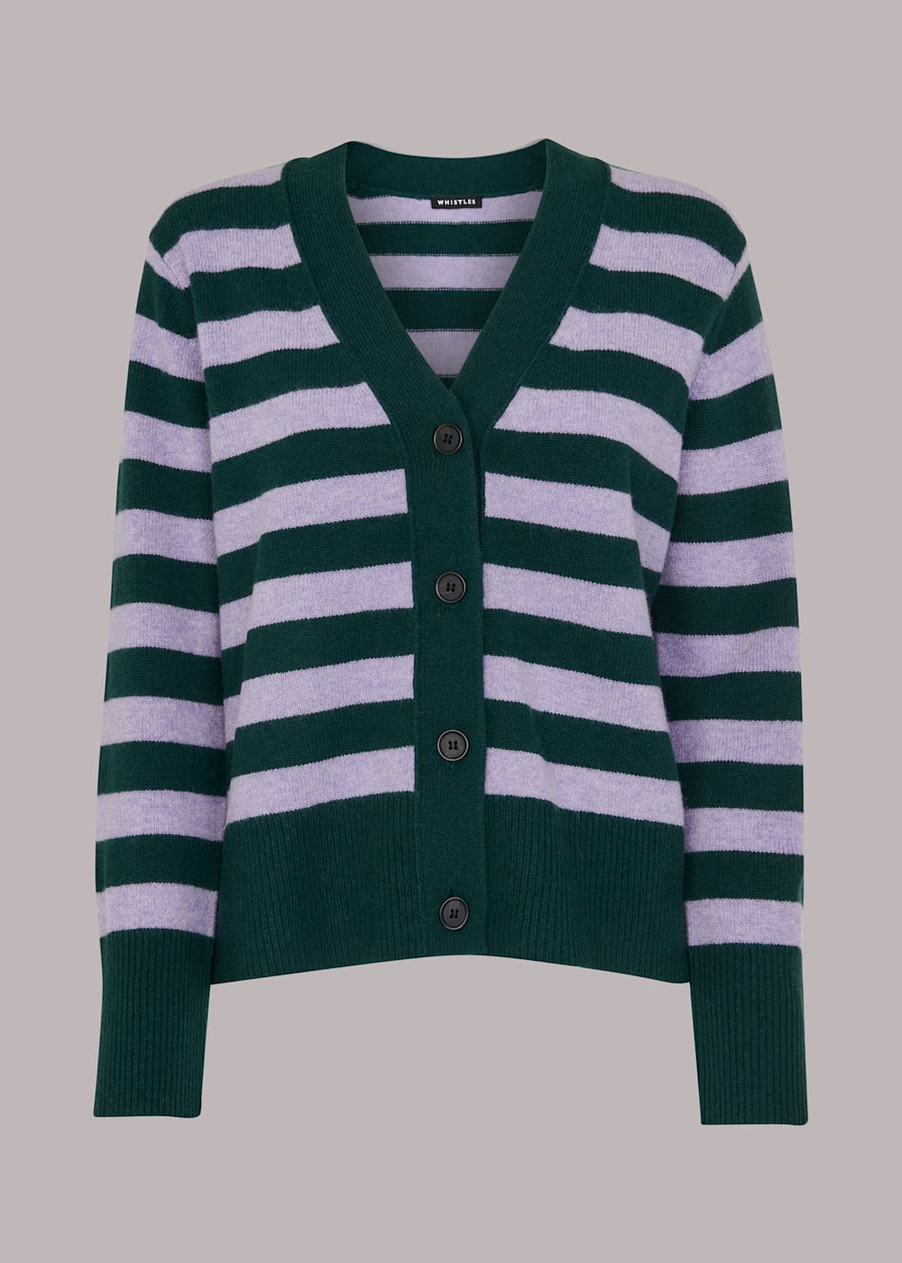 Purple striped cardigan best sale