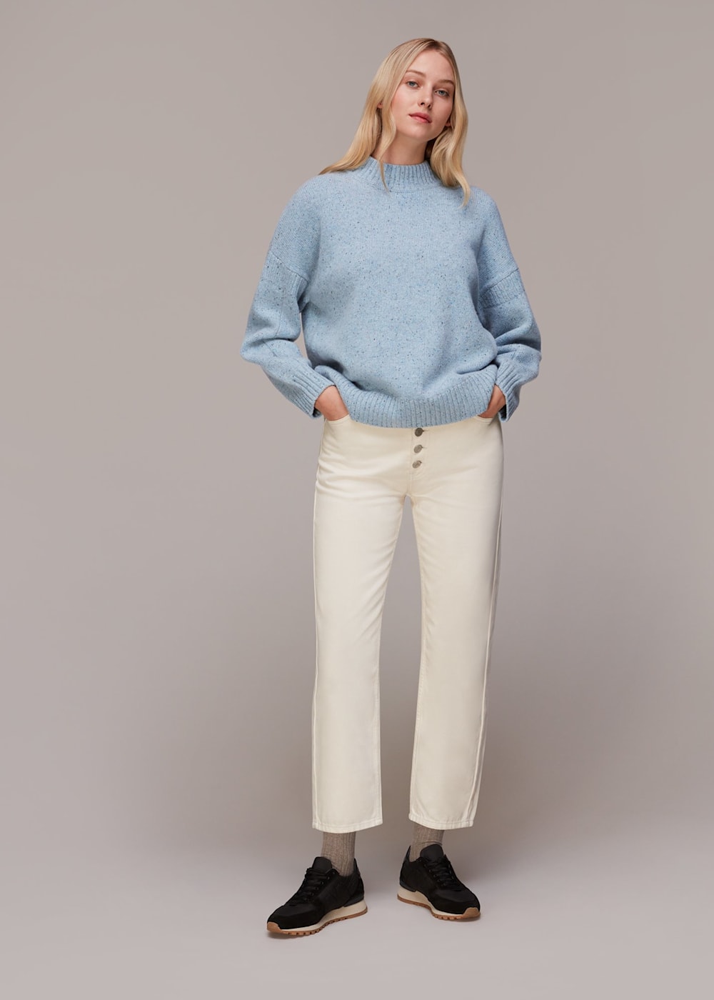 Whistles star jumper hot sale