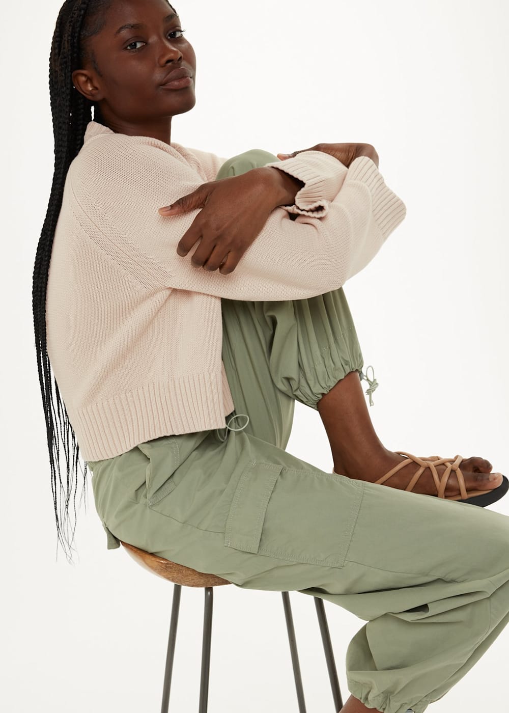 Ivory Ribbed Detail Cotton Cardigan | WHISTLES | Whistles US | Ivory Ribbed Detail Cotton Cardigan | WHISTLES | Whistles US |
