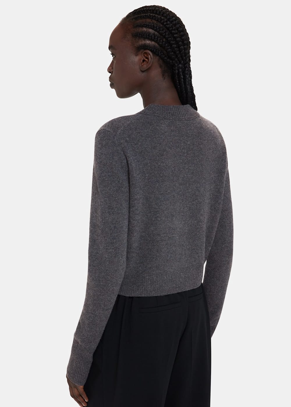 Black grey sweater hot sale