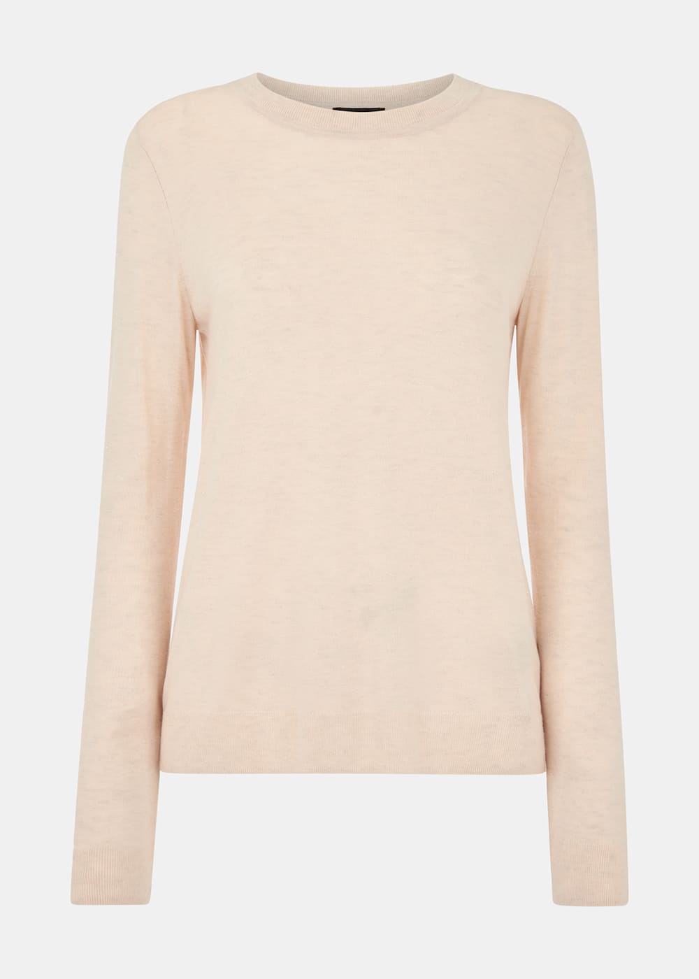 Ivory Annie Sparkle Crew Neck WHISTLES Whistles UK