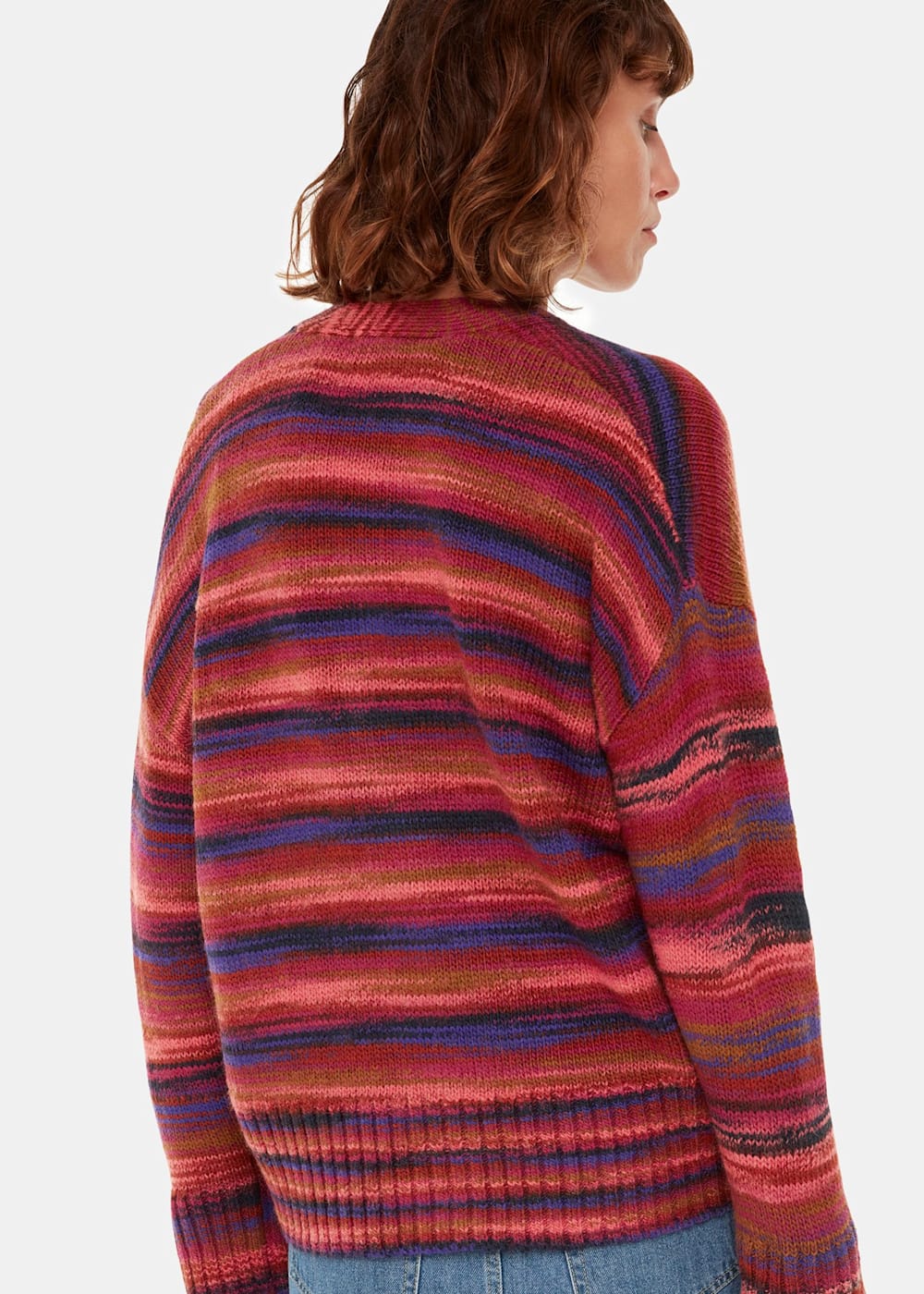 Multicolour Space Dye Cardigan | WHISTLES | Whistles US | Multicolour Space Dye Cardigan | WHISTLES | Whistles US |
