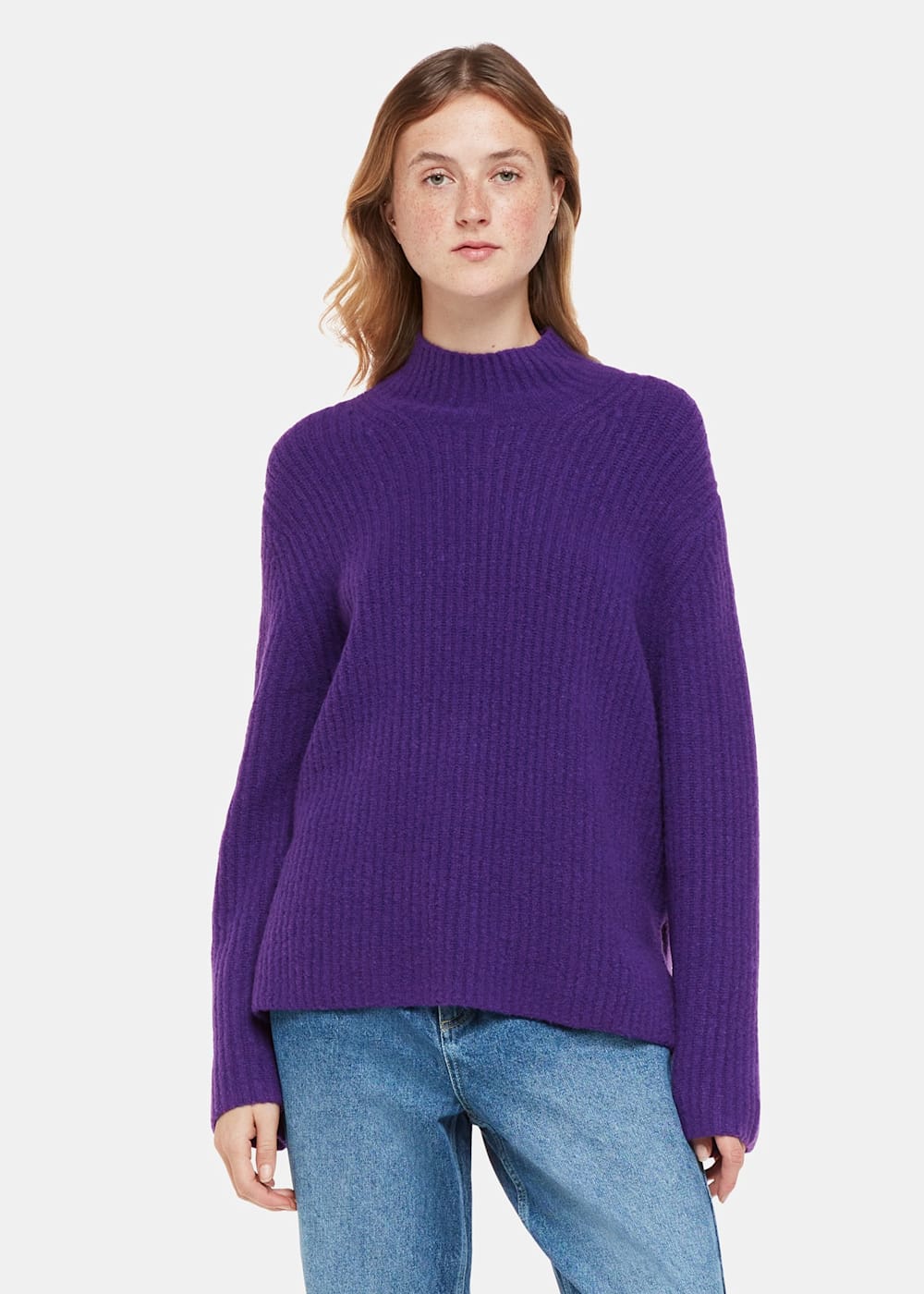 Whistles purple jumper store